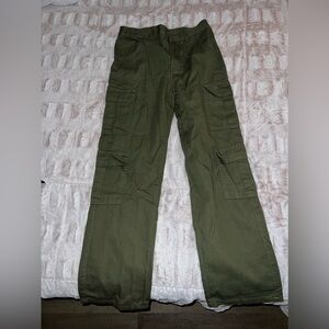 SHEIN Tall army green cargo jean L